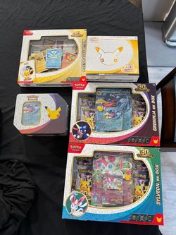 Pokemon Cards 30th Celebration ETB and more