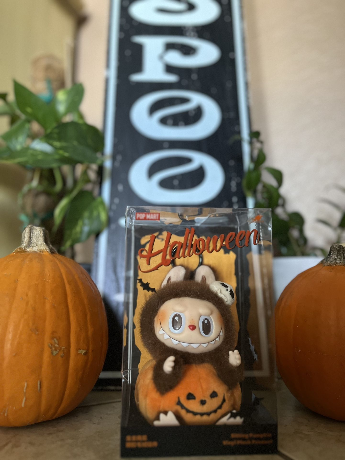 Halloween Pumpkin Labubu