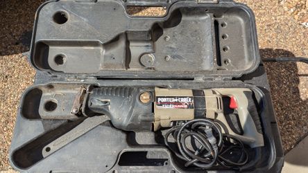 Porter cable tiger saw sawzall