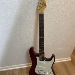 Eagle Red Guitar