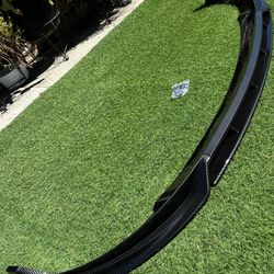 Car Front Bumper Spoiler Lip Cover Splitter Compatible for Tesla Model Y 2020 2021 2022 2023