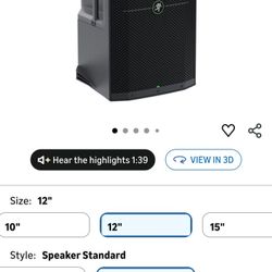 Thump212 12" 1400W Powered Loudspeaker