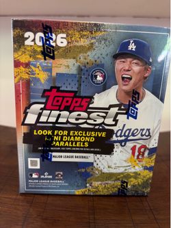 2026 Topps Finest Baseball Mega Box