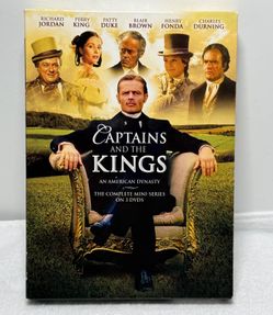 Captains and the Kings (1976) Complete Mini Series 3 DVD Set Richard Jordan