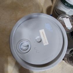 Blue Color Paint Left 5 Gallon And 1 Gallon New Don't Need 