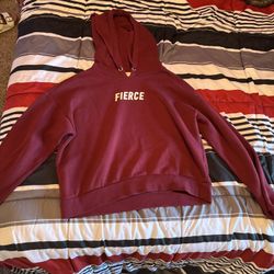 Fierce Cropped Hoodie