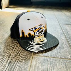 Nashville Skyline Preds Flat Brim