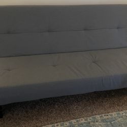 Bluish Gray Sofa / Futon