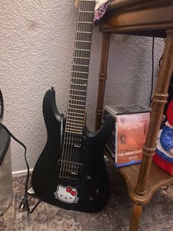 7 string electric guitar