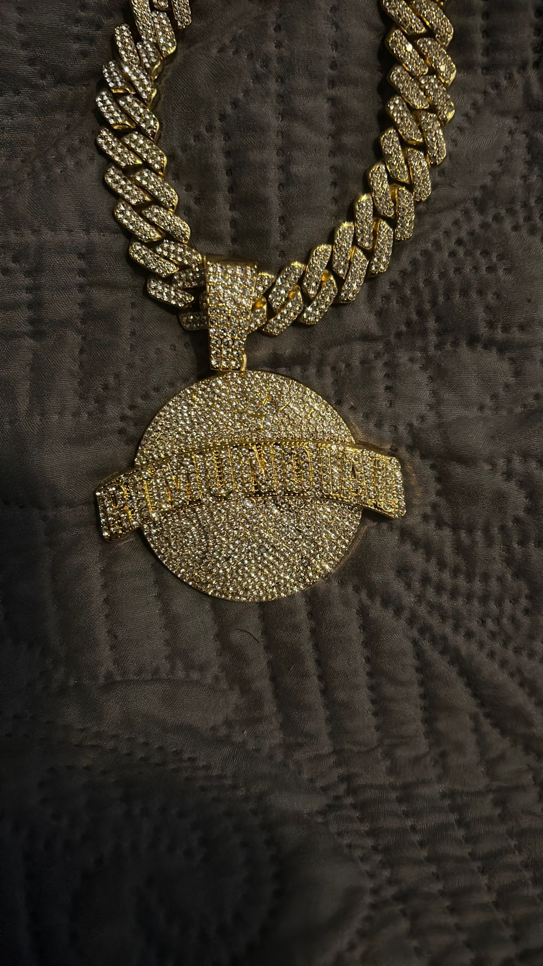 Gold Plated Iced Out