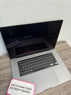 Apple MacBook Pro 16 Inch 2019 Laptop - PAYMENTS AVAILABLE With $1 DOWN - NO CREDIT NEEDED