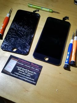 Apple Iphone Screen New and Used 8 plus 8 7 6 6s 5 5s CrAcked Digitizer Broken LCD