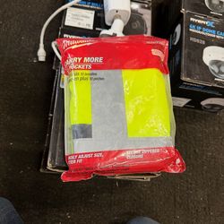 New Milwaukee hi-vis safety vest. Contractor grade.