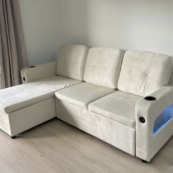 NEW pull out sleeper couch sofa