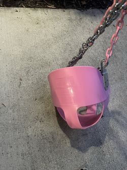 Toddler swing for place at or tree