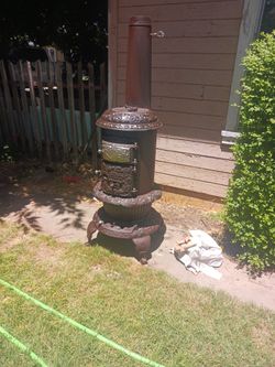 Stove Round Oak  