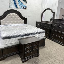 King Size 5 Piece Bedroom Set