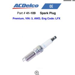 Gm Spark Plugs  For Buick, Cadillac, Chevrolet,GMC, Saturn See All Pictures For Fitment Ablo Espanol 