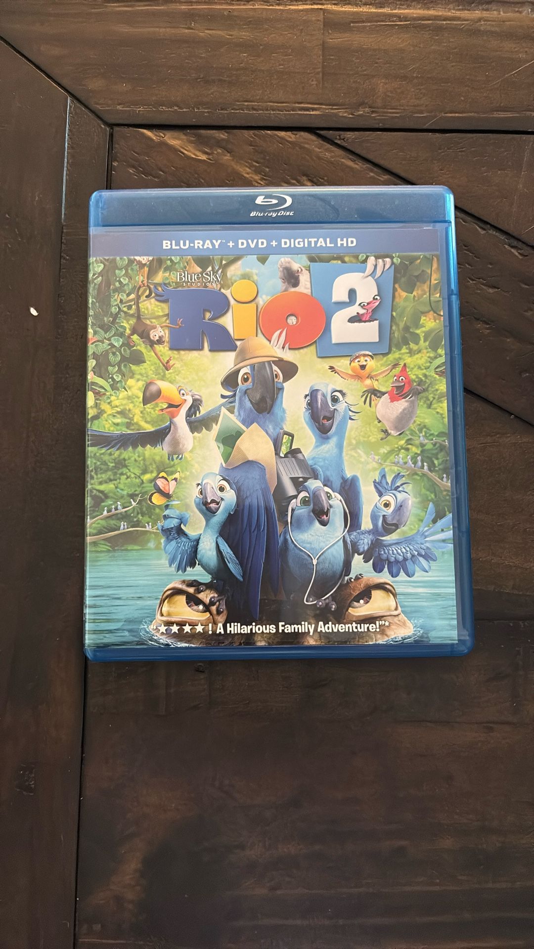 RIO 2 BLU-RAY & DVD