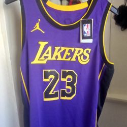 LAKERS LEBRON JAMES JERSEY 