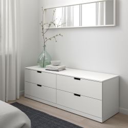 IKEA NORDLI 4 Drawer Dressers (3)