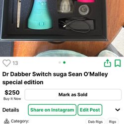 Dr Dabber Switch Suga Sean O’Malley 