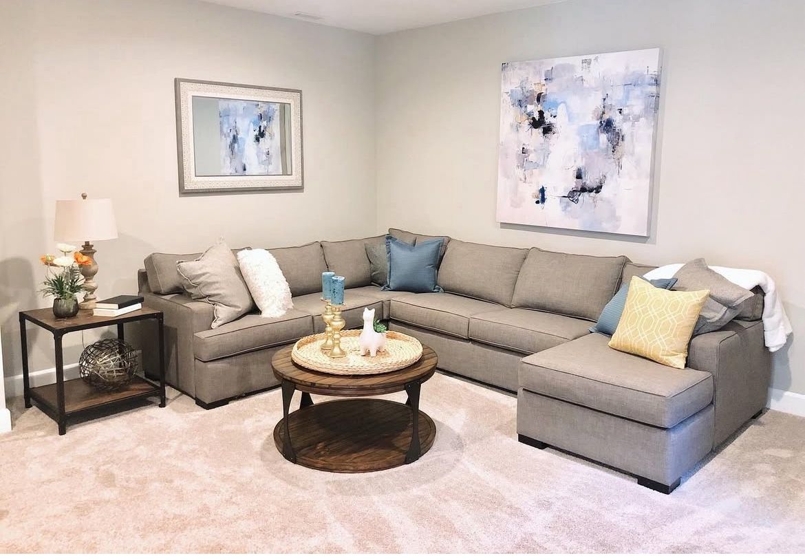 U-shaped Sectional- Practically New