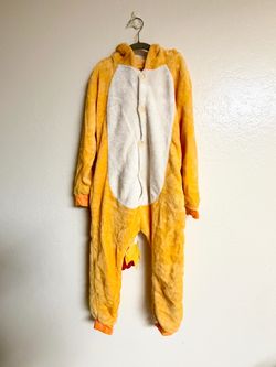 Costume “Charmander Kigurumi” Onesie Child Size 105/120 5-7yrs.