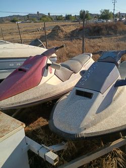 Sea-Doos boats