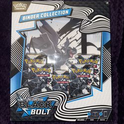 POKEMON BLACK BOLT BINDER COLLECTION