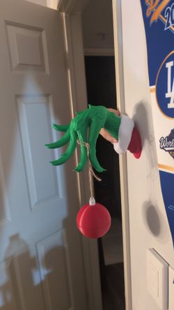 Grinch Hand Christmas Decoration For Your Wall