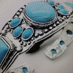 Turquoise Open Bracelet 