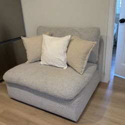 Oversized Washable Deep Seat Couch