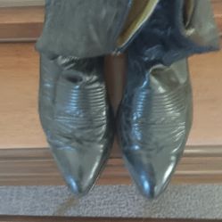Men's Leather Cowboy Boots 