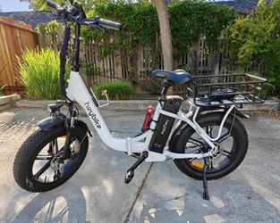 Heybike Ranger Folding E-Bike 500W / 48V 15Ah – Fat Tire + Rear Basket