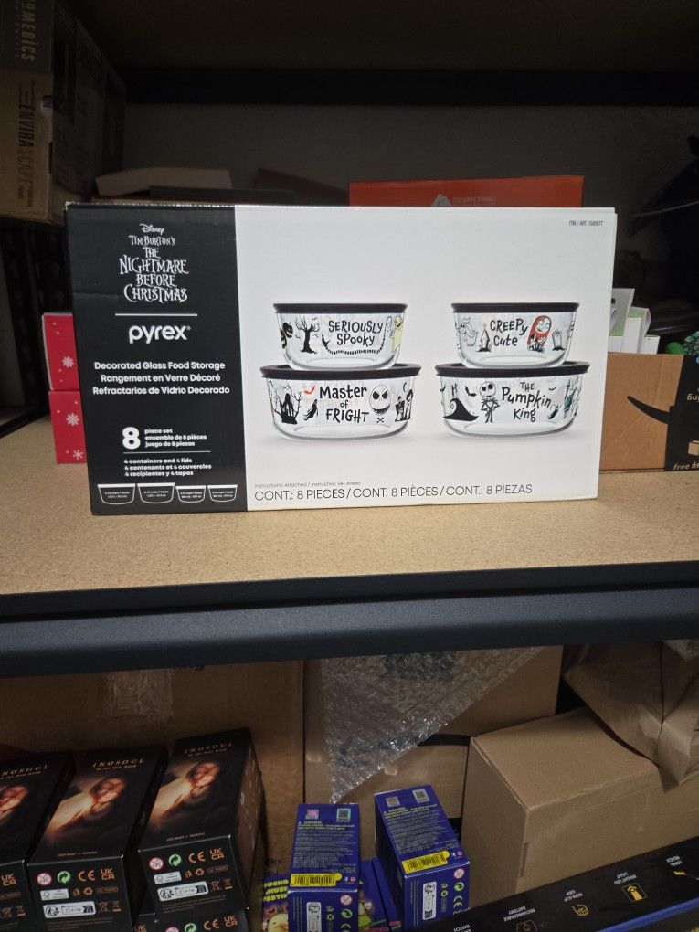 Disney Tim Burton The Nightmare Before Christmas Pyrex