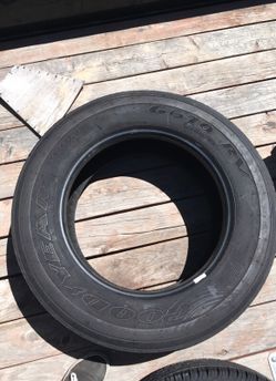 Used motor home tire