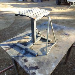 Motorcycle Jack Stand.  Both Need To Go