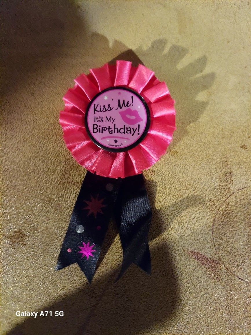 Birthday Stuff