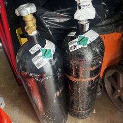 Nitrogen compressed tanks full
