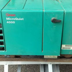 Onan Microquiet 4000 Trade For Vehicle 