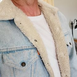 Vintage Levi's Sherpa Lined Jacket