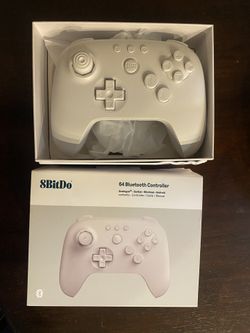 8bitdo 64 Nintendo 64 Style Controller BLUETOOTH n64 switch 2