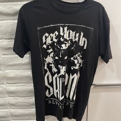 Blackcraft Cult See You in Salem Satanic Cat T Shirt Size M
