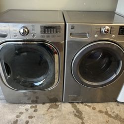 Kenmore Washer And LG Eléctric Dryer 