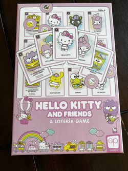 Loteria Hello Kitty Game