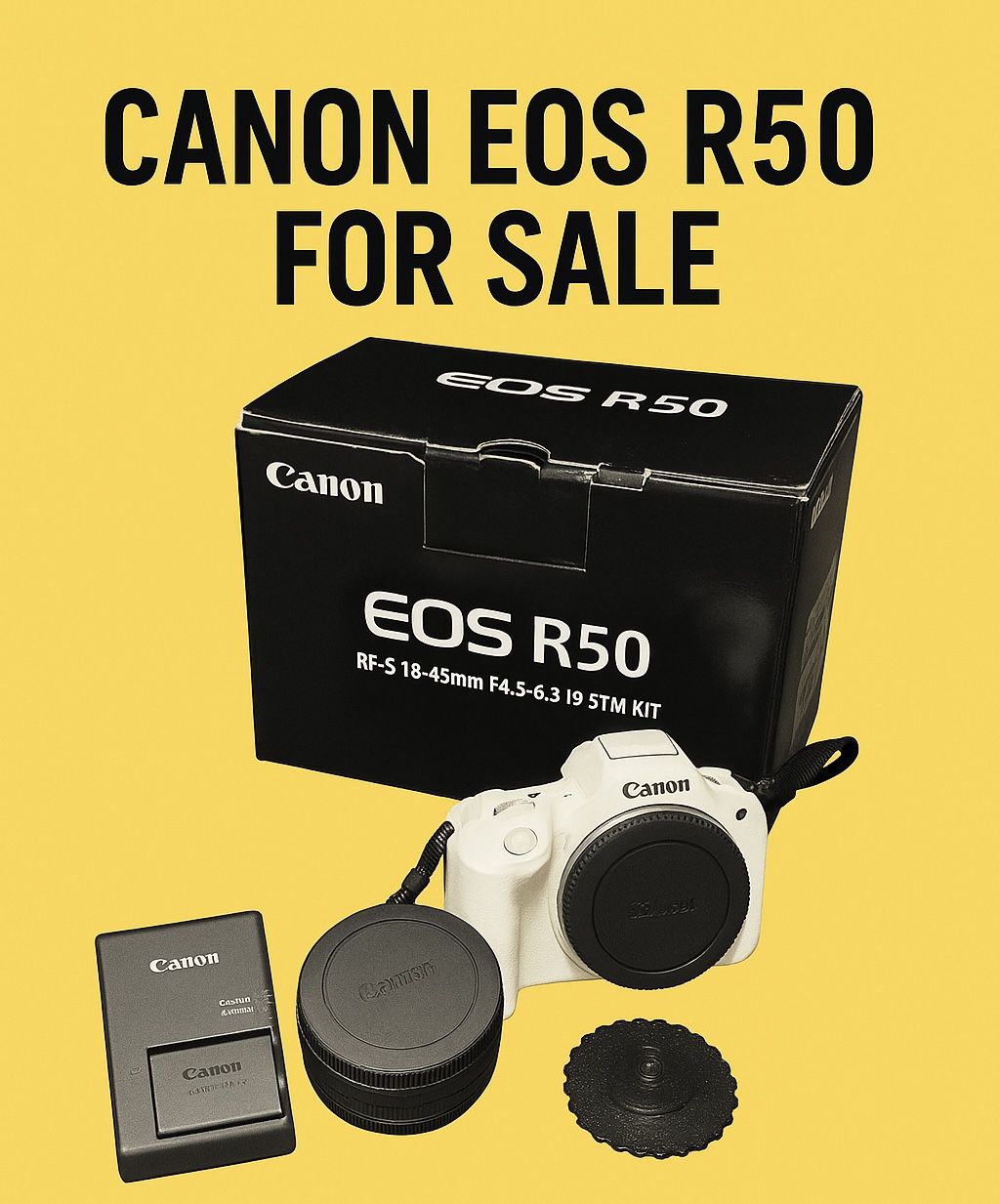 Canon EOS R50 (white) 📸