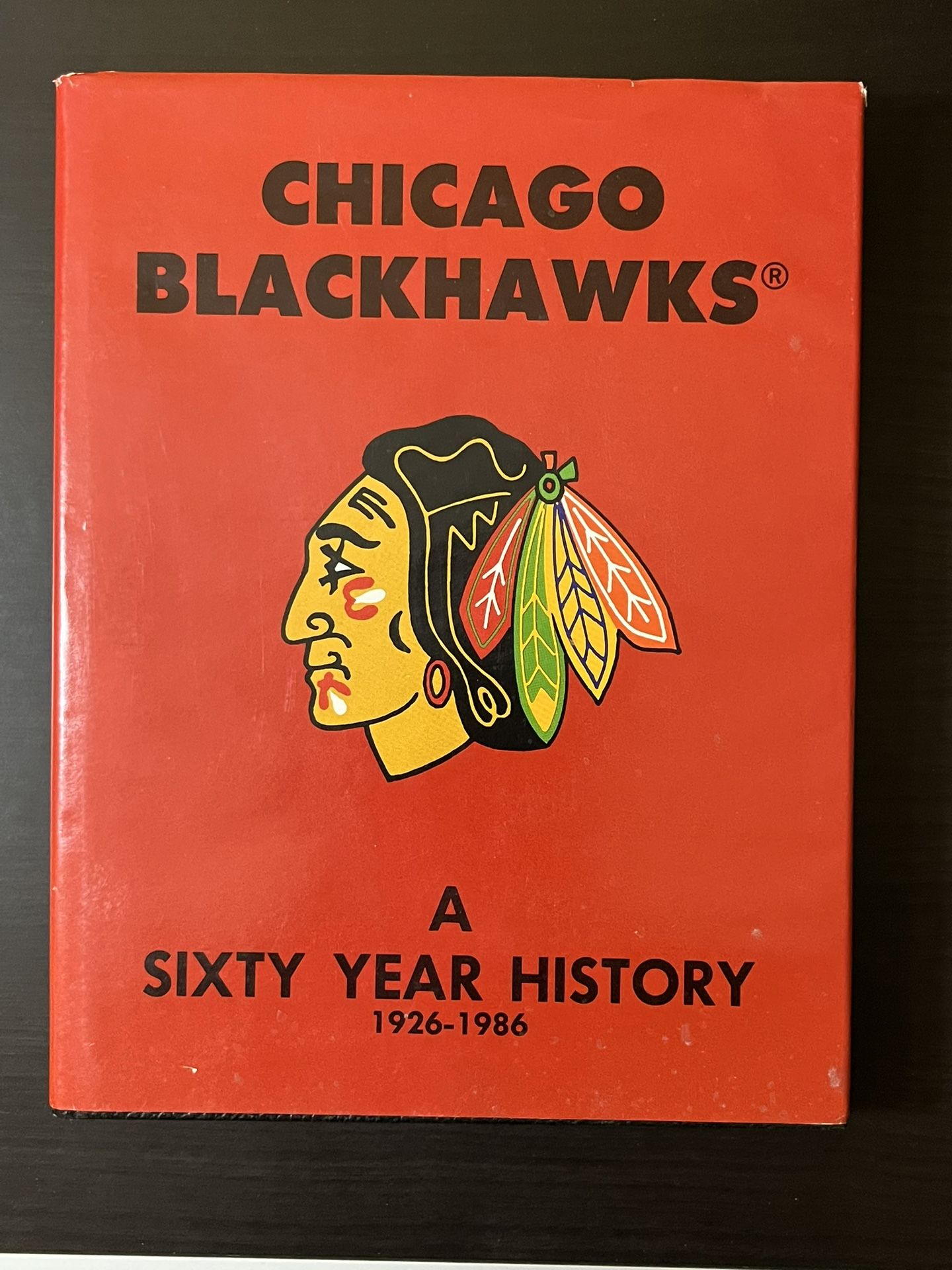 Chicago Blackhawks A Sixty Year History 1(contact info removed) Book Gerald Pfeiffer Hardcover