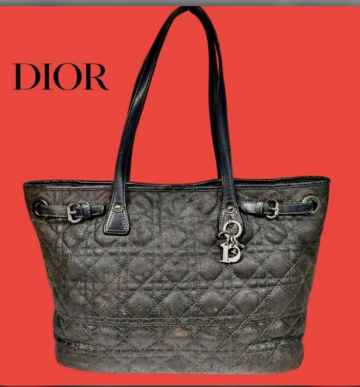 Well Loved Christian Dior Cannage quilted  tote