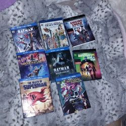 Brand New In The Package Blu-Rays 
